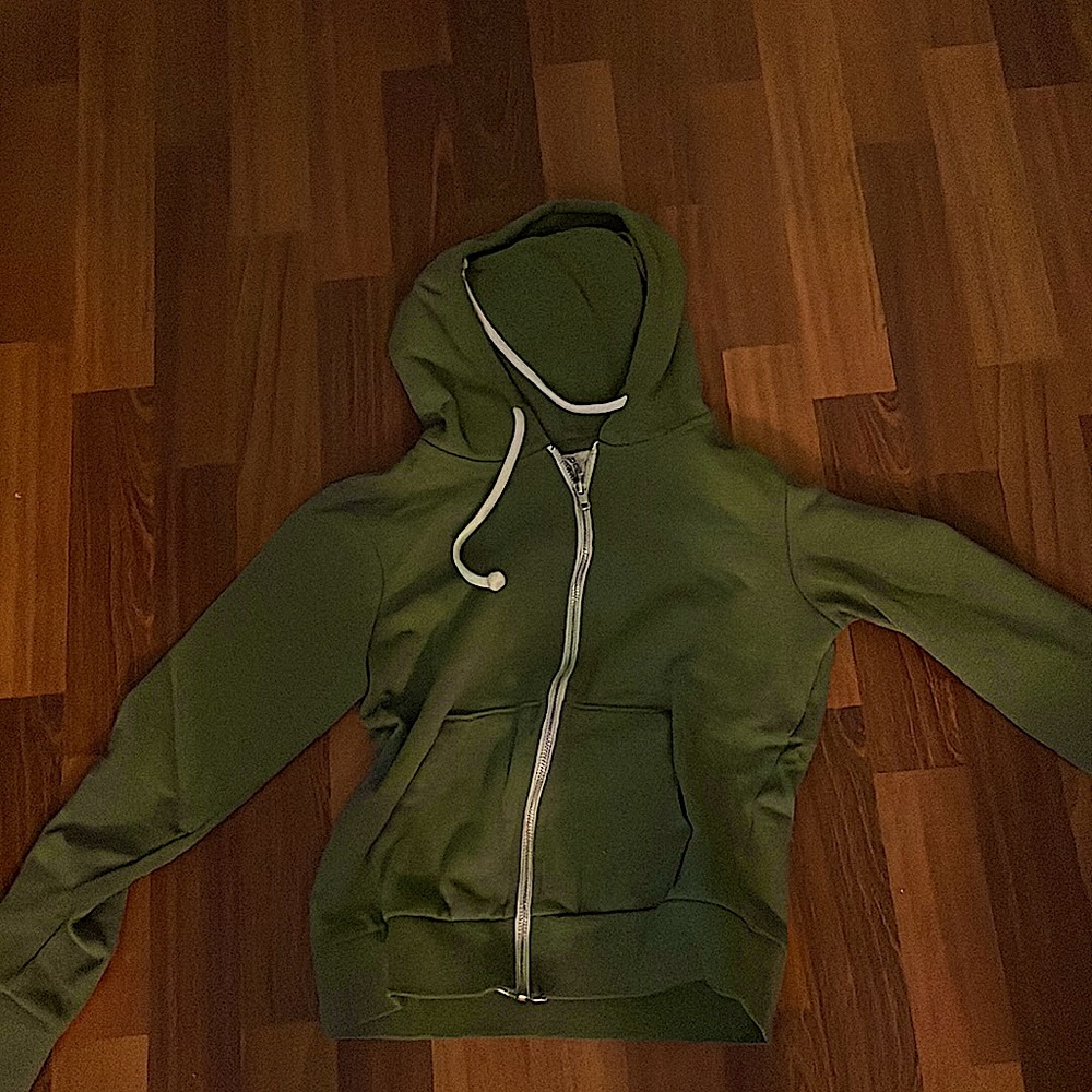 Green target hoodie xsmall